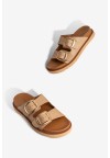 Шльопанці шкіряні жіночі Fidelitti