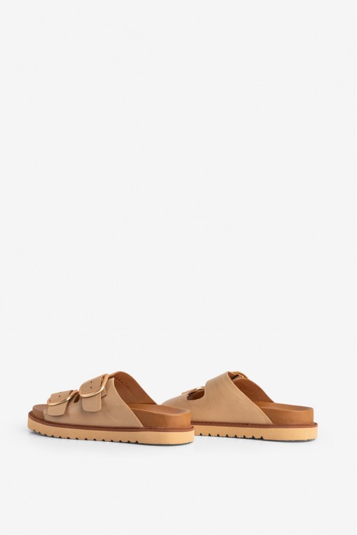 Шльопанці шкіряні жіночі Fidelitti