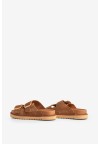 Шльопанці шкіряні жіночі Fidelitti