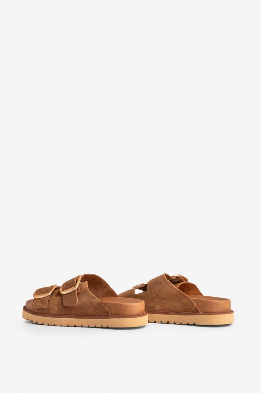 Шльопанці шкіряні жіночі Fidelitti