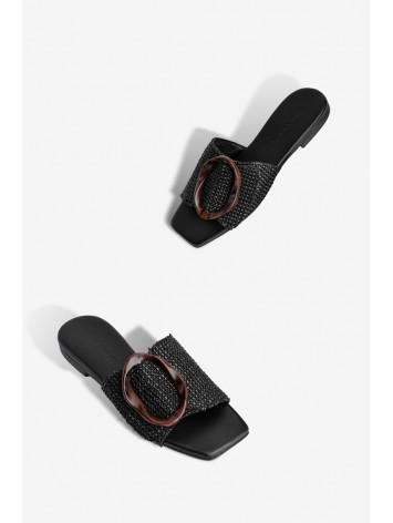 Шльопанці шкіряні жіночі Fidelitti