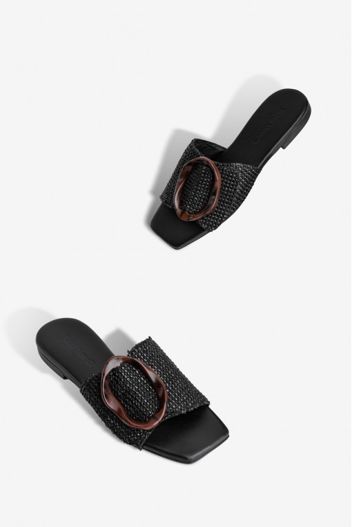 Шльопанці шкіряні жіночі Fidelitti