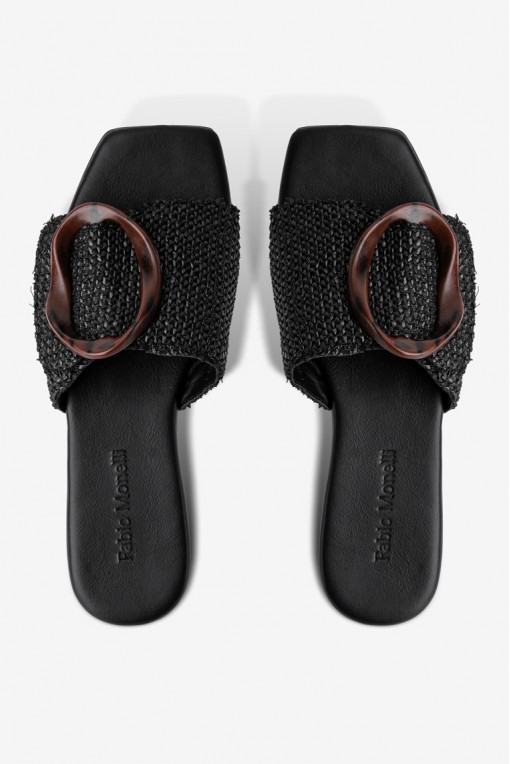 Шльопанці шкіряні жіночі Fidelitti