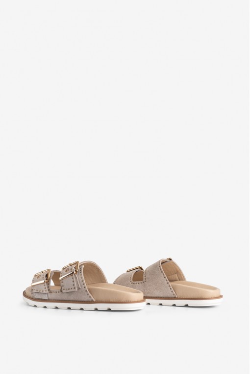 Шльопанці шкіряні жіночі Fidelitti