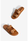 Шльопанці шкіряні жіночі Fidelitti