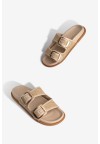 Шльопанці шкіряні жіночі Fidelitti