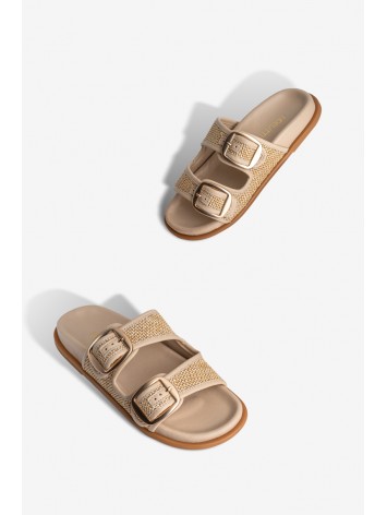 Шльопанці шкіряні жіночі Fidelitti