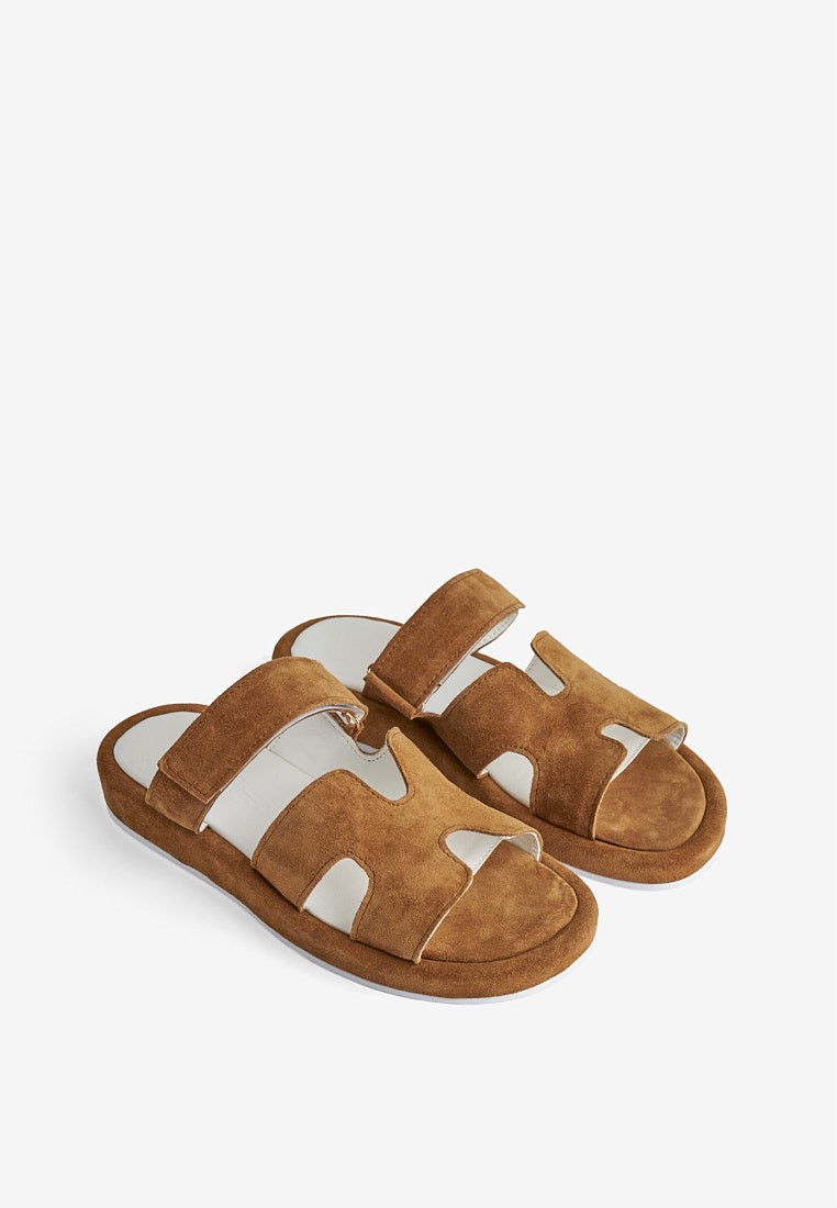 Шльопанці замшеві жіночі