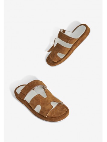 Шльопанці замшеві жіночі Fidelitti