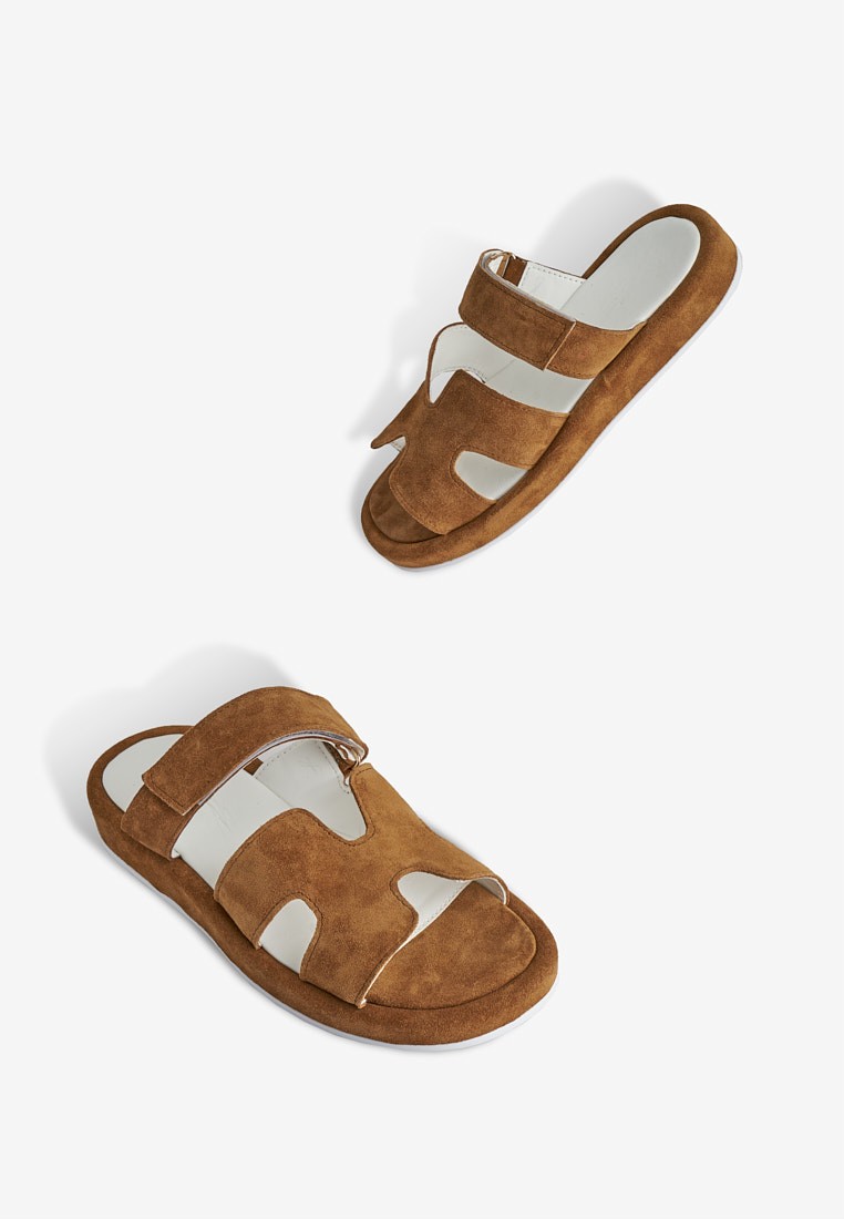 Шльопанці замшеві жіночі