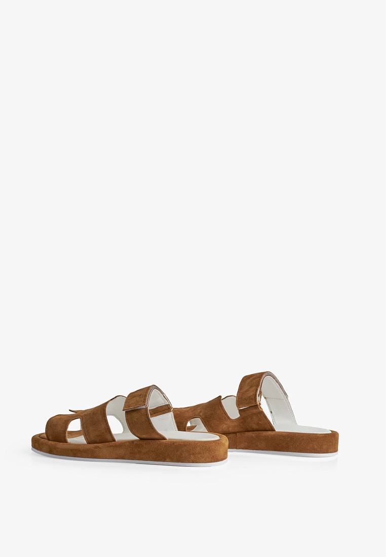 Шльопанці замшеві жіночі