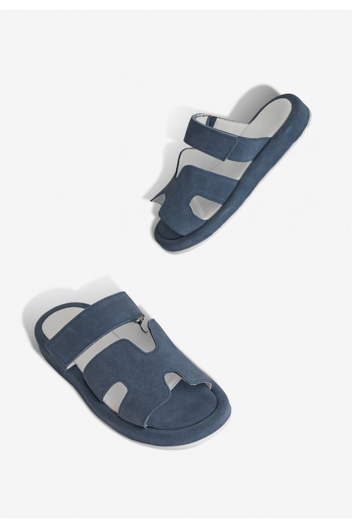 Шльопанці шкіряні жіночі Fidelitti