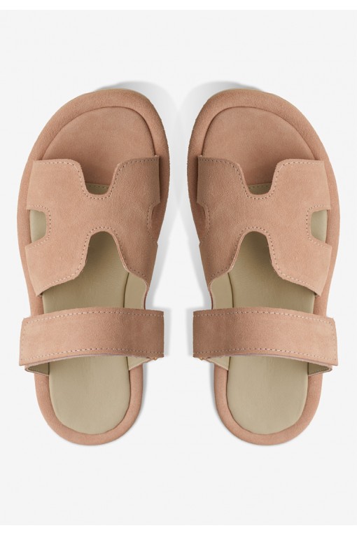 Шльопанці шкіряні жіночі Fidelitti