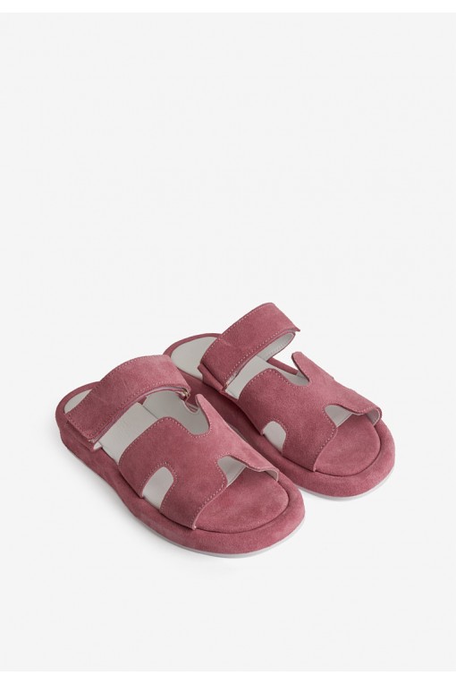 Шльопанці шкіряні жіночі Fidelitti