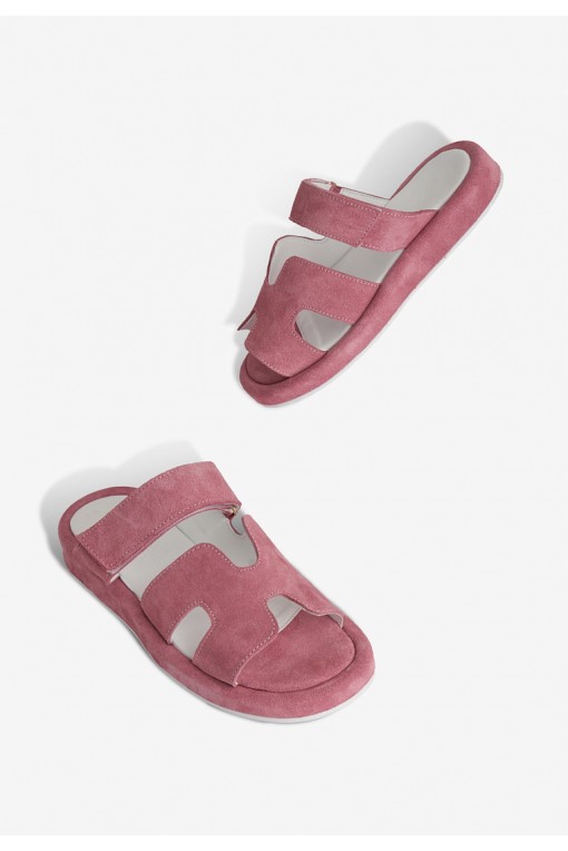 Шльопанці шкіряні жіночі Fidelitti