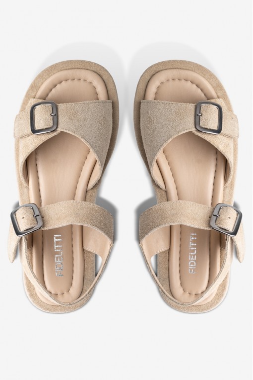 Босоніжки шкіряні жіночі Fidelitti