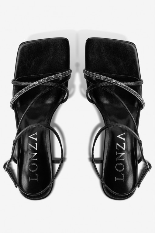 Босоніжки шкіряні жіночі Fidelitti