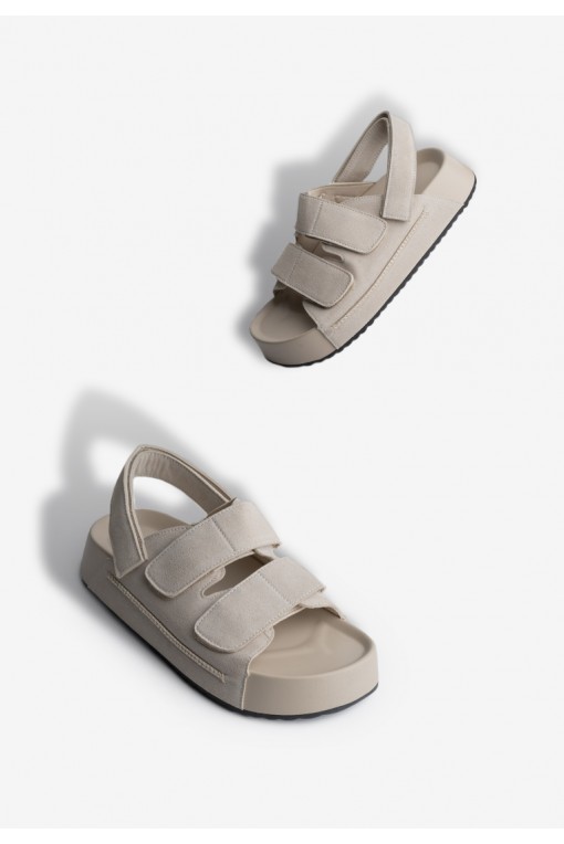 Босоніжки замшеві жіночі Fidelitti