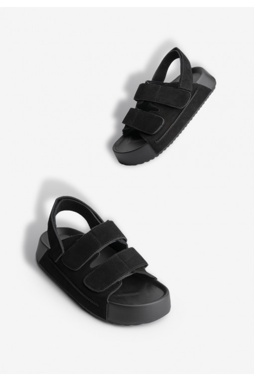 Босоніжки замшеві жіночі Fidelitti