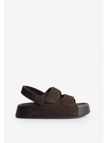 Босоніжки замшеві жіночі Fidelitti