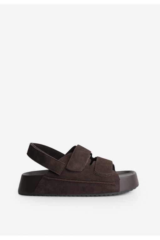 Босоніжки замшеві жіночі Fidelitti