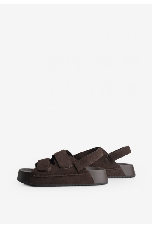 Босоніжки замшеві жіночі Fidelitti