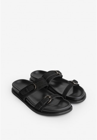 Шльопанці замшеві жіночі