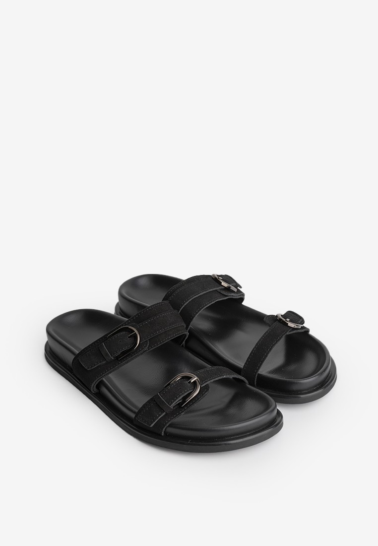 Шльопанці замшеві жіночі