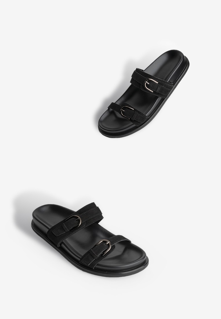 Шльопанці замшеві жіночі