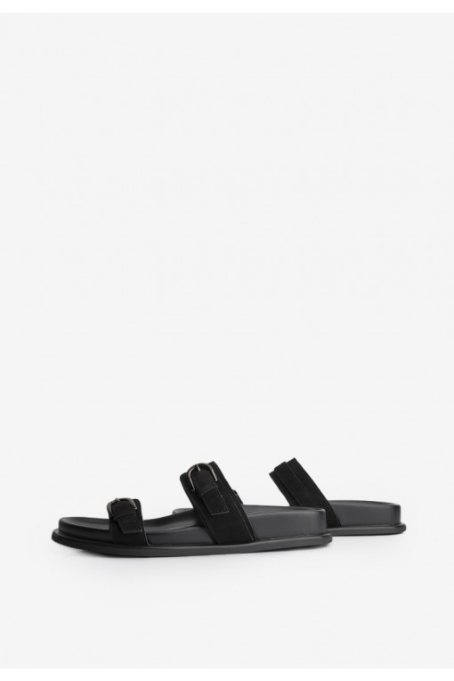 Шльопанці замшеві жіночі Fidelitti