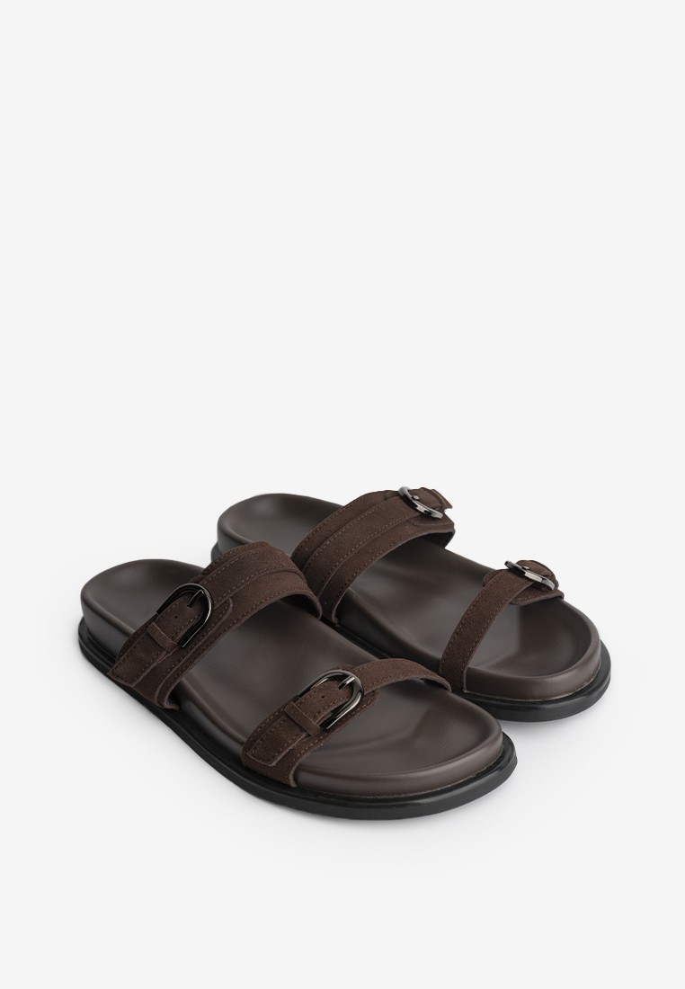 Шльопанці замшеві жіночі