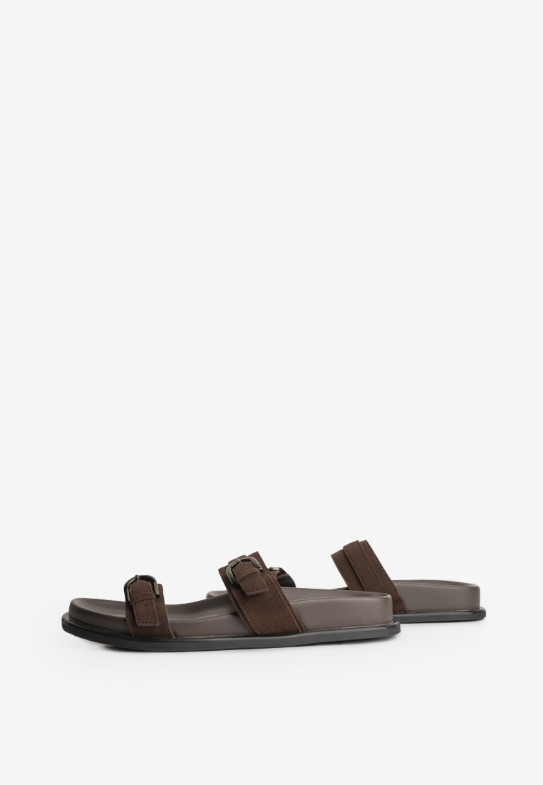 Шльопанці замшеві жіночі