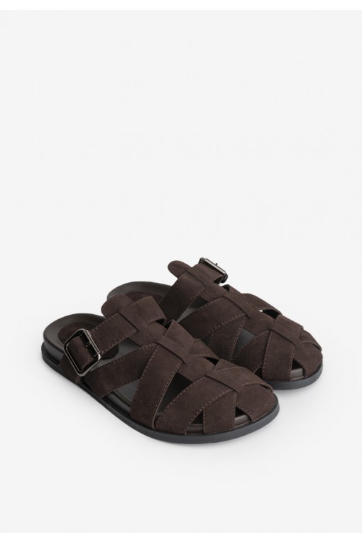 Мюлі замшеві жіночі Fidelitti