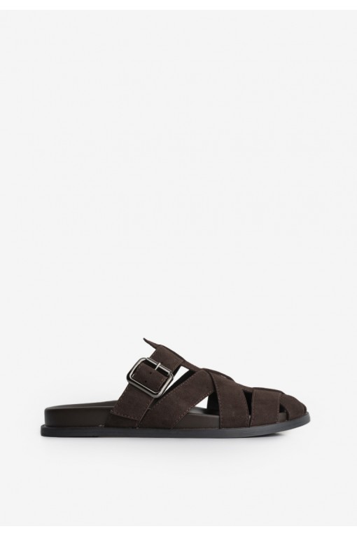 Мюлі замшеві жіночі Fidelitti