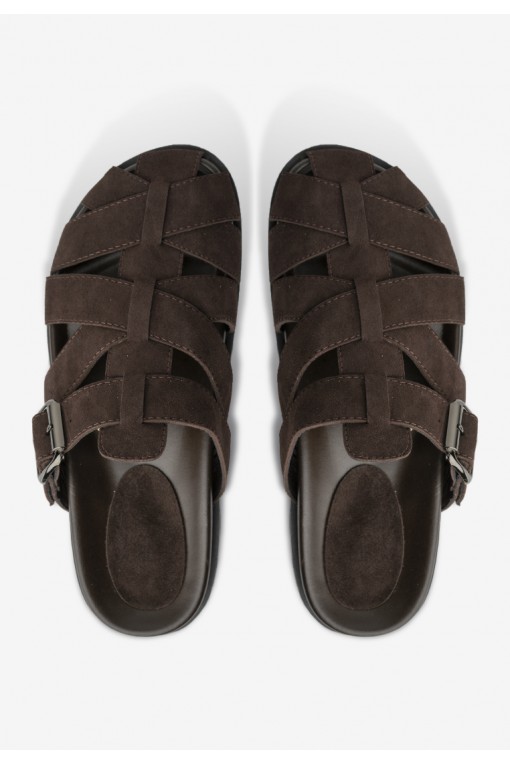 Мюлі замшеві жіночі Fidelitti