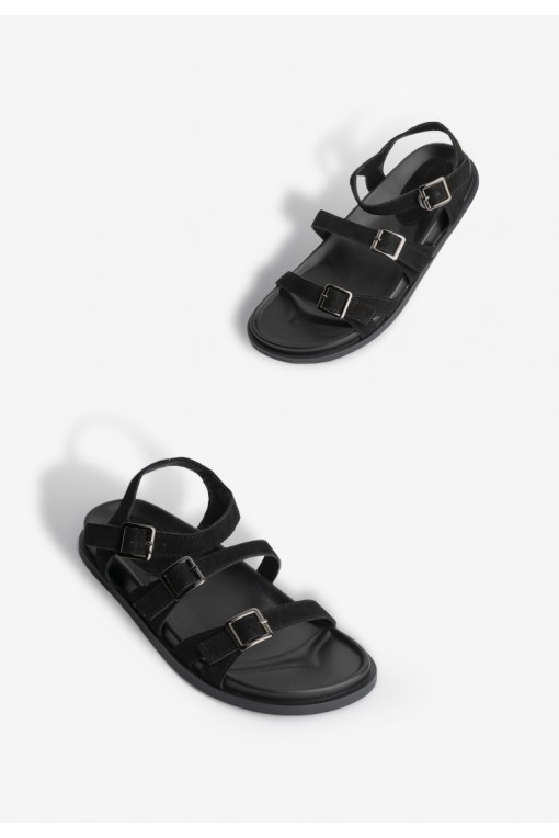 Босоніжки замшеві жіночі Fidelitti