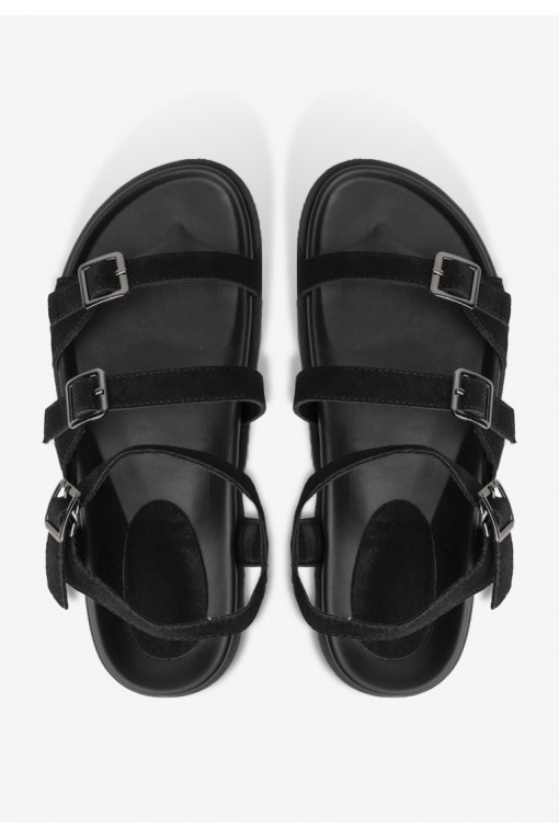 Босоніжки замшеві жіночі Fidelitti