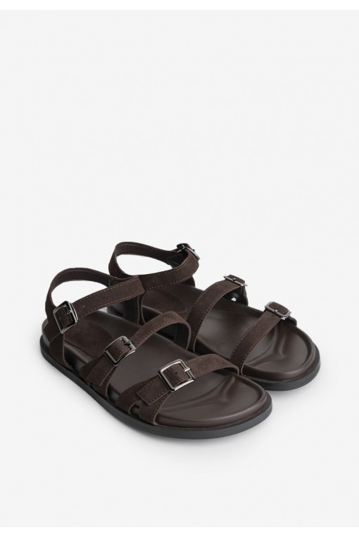 Босоніжки замшеві жіночі Fidelitti