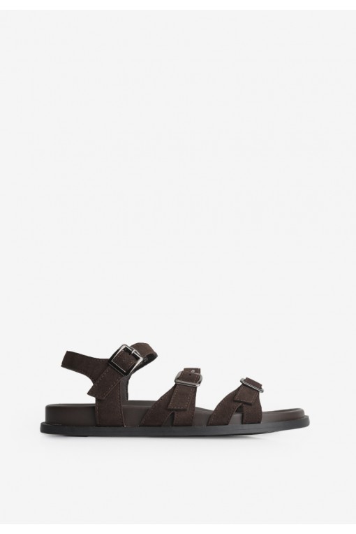 Босоніжки замшеві жіночі Fidelitti