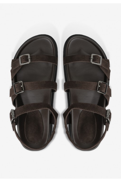 Босоніжки замшеві жіночі Fidelitti