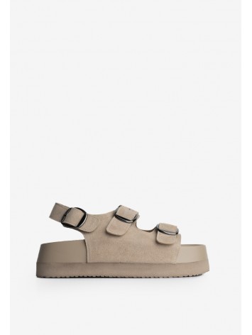 Босоніжки замшеві жіночі Fidelitti