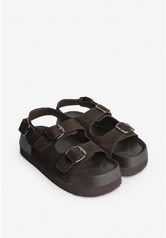 Босоніжки замшеві жіночі