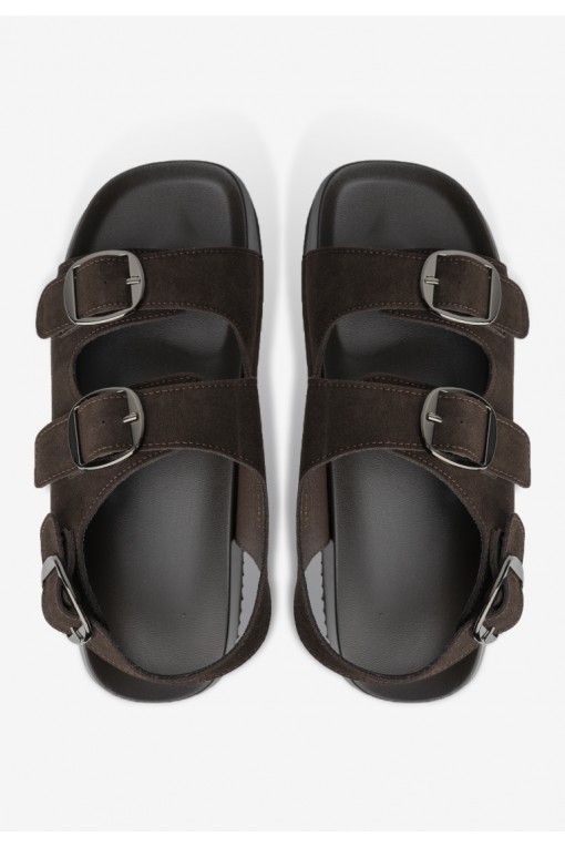 Босоніжки замшеві жіночі Fidelitti