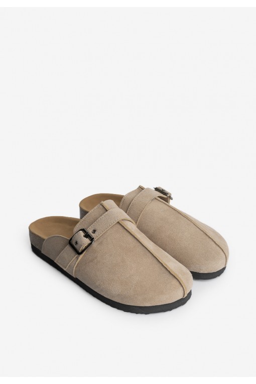 Клоги замшеві жіночі Fidelitti