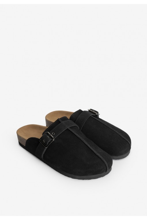 Клоги замшеві жіночі Fidelitti