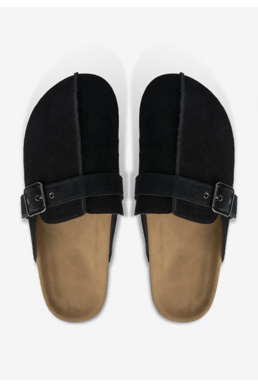 Клоги замшеві жіночі Fidelitti