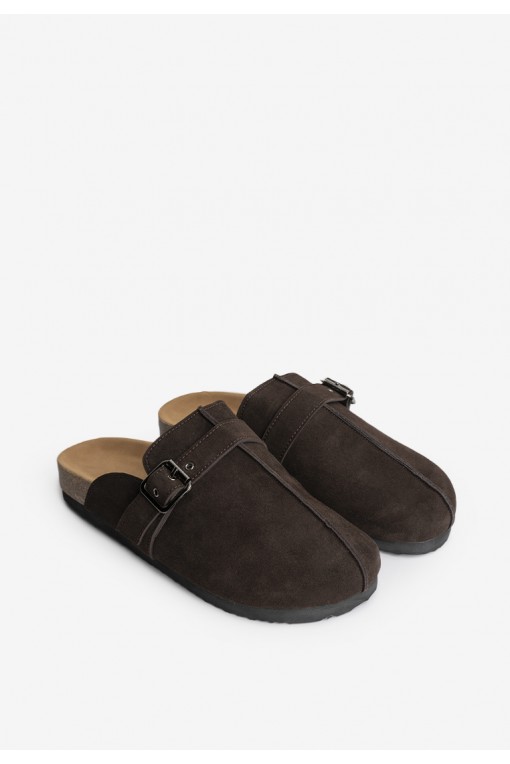 Клоги замшеві жіночі Fidelitti