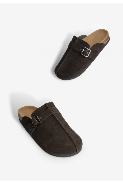 Клоги замшеві жіночі Fidelitti