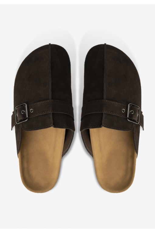 Клоги замшеві жіночі Fidelitti