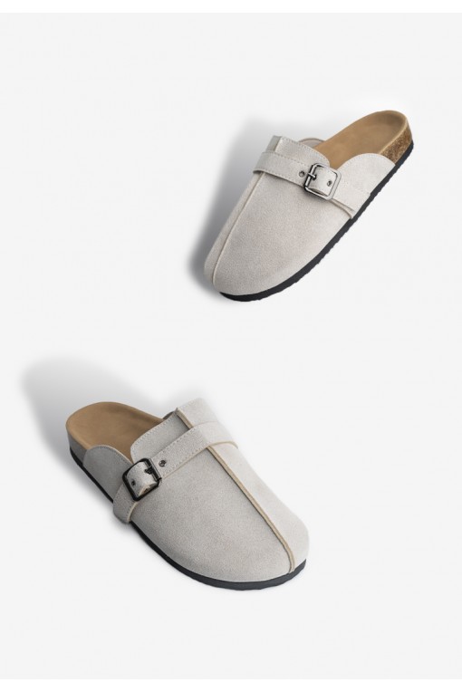 Клоги замшеві жіночі Fidelitti